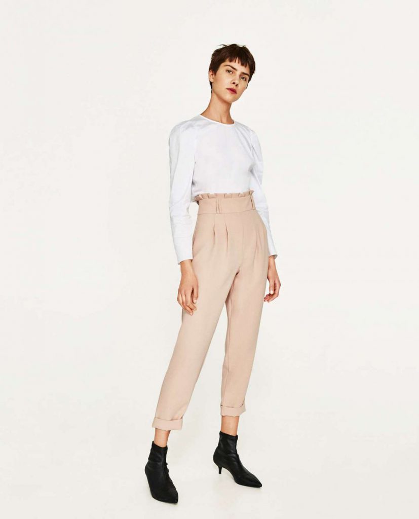pantaloni-rosa-a-vita-alta