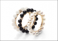 anello onice perle