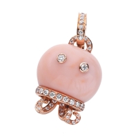 ciondolo rosa chantecler