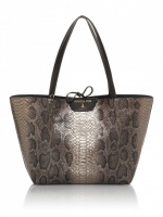 pepe shopper-in-ecopelle-con-stampa-rettile