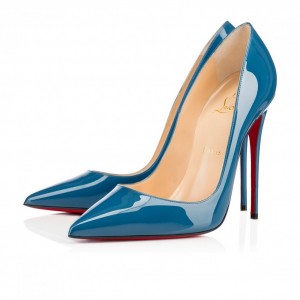 Louboutin pumps-azzurre