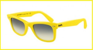 ray ban gialli