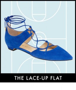 lace up flat