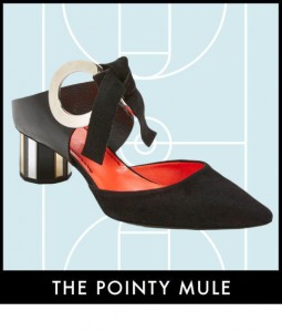 pointy mule