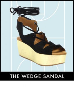 wedge sandal