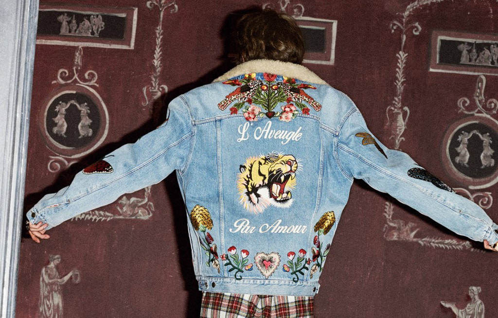 denim jacket Gucci