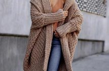Cardigan-Lungo