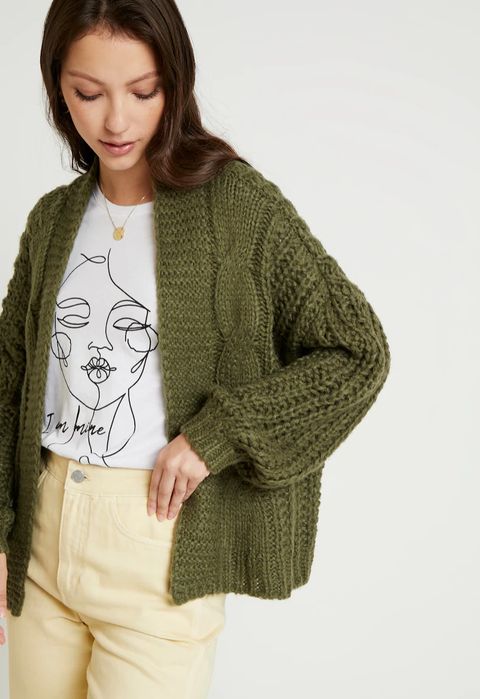 Cardigan-trecce